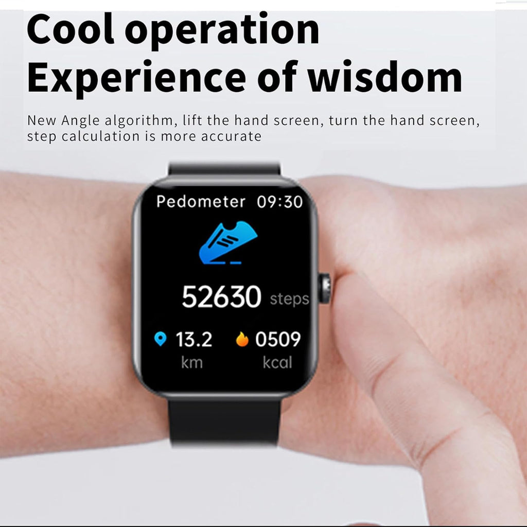 Smart Health Watch | Advanced Glucose & Heart Rate Monitor