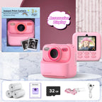 Kids Instant Camera | HD Photo Printing with 32GB Storage