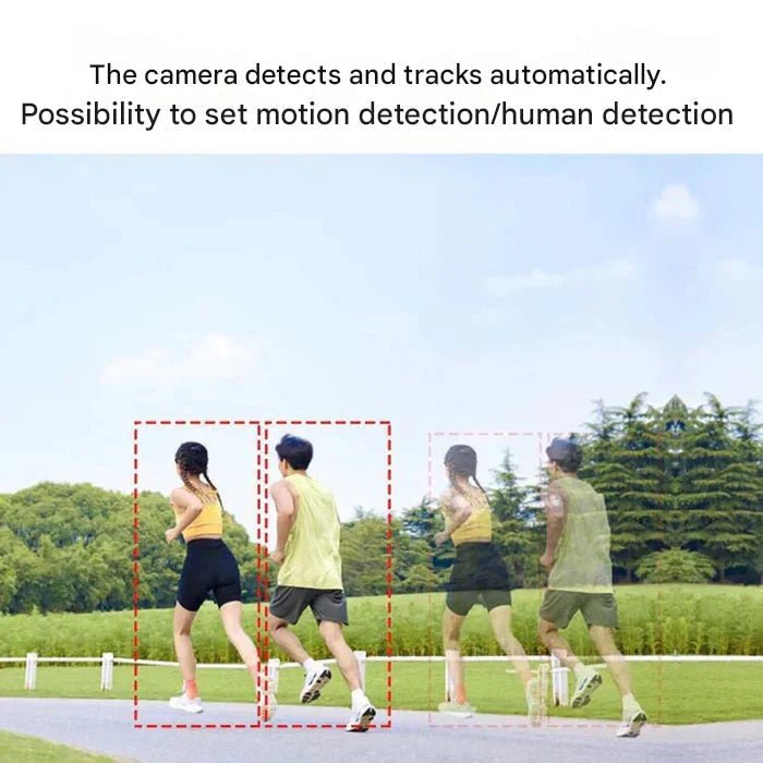 Solar Security Camera | 4K Wireless Surveillance with 360° Rotation