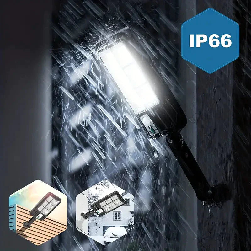 Solar Flood Light with Motion Sensor | 5000 Lumen Outdoor Security Light