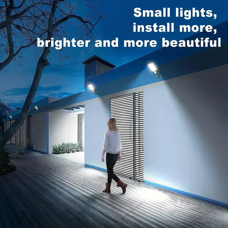 Solar Flood Light with Motion Sensor | 5000 Lumen Outdoor Security Light