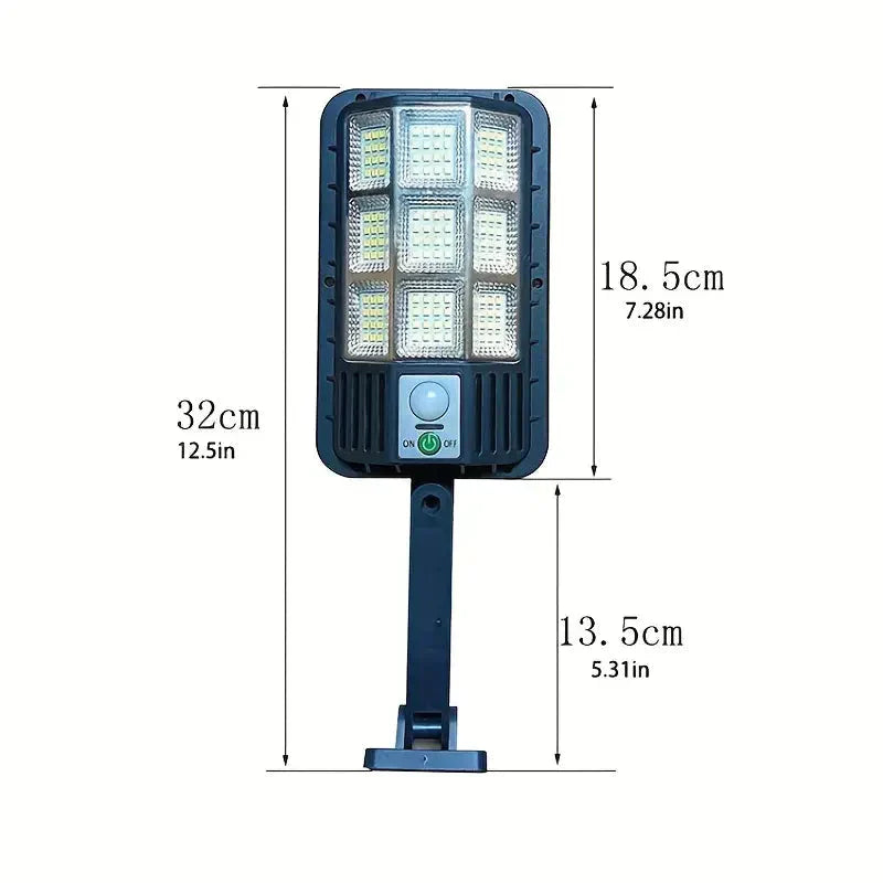 Solar Flood Light with Motion Sensor | 5000 Lumen Outdoor Security Light