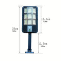 Solar Flood Light with Motion Sensor | 5000 Lumen Outdoor Security Light