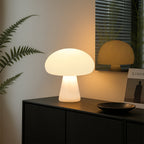 Modern Mushroom Table Lamp | Warm White LED Indoor Outdoor Light
