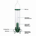 Anti-Squirrel Bird Feeder | Weight-Activated Spinning Perch Design