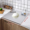 Stainless Steel Cutting Board | Durable Kitchen Surface With Raised Edge