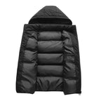 Winter Puffer Vest | Hooded Quilted Design