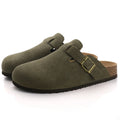 Suede Cork Mules | Premium Arch Support Slip-Ons
