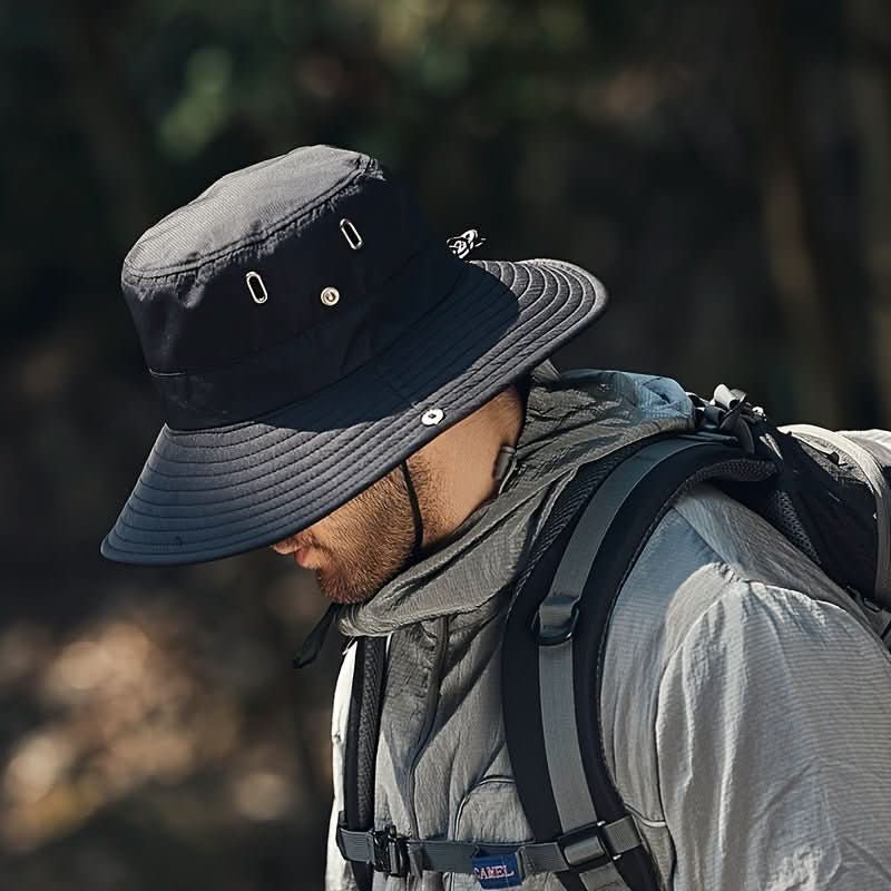 Outdoor Sun Hat | Wide Brim UV Protection with Chin Strap