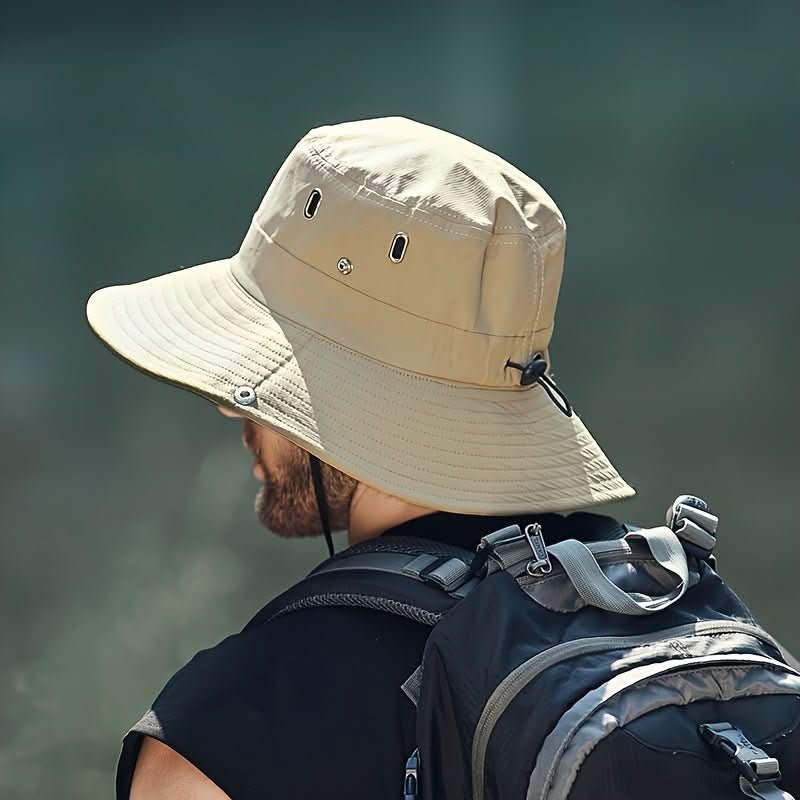 Outdoor Sun Hat | Wide Brim UV Protection with Chin Strap