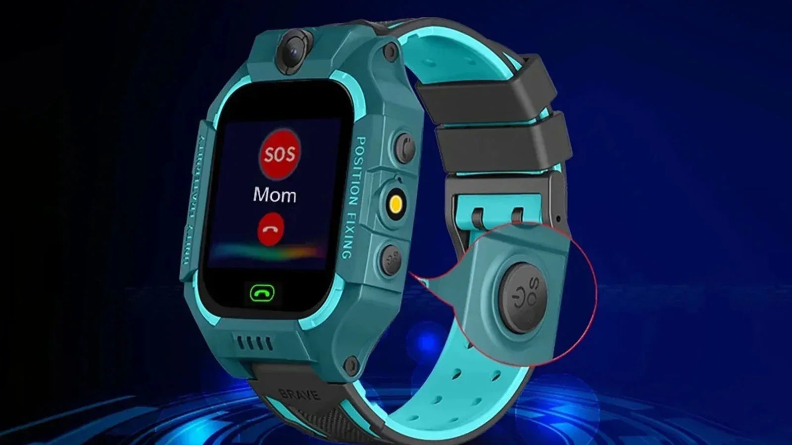 Kids Smart Watch GPS Tracker | Two-Way Communication Safety Device