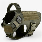 Military Grade Dog Harness | Tactical Training Vest with Quick-Release System