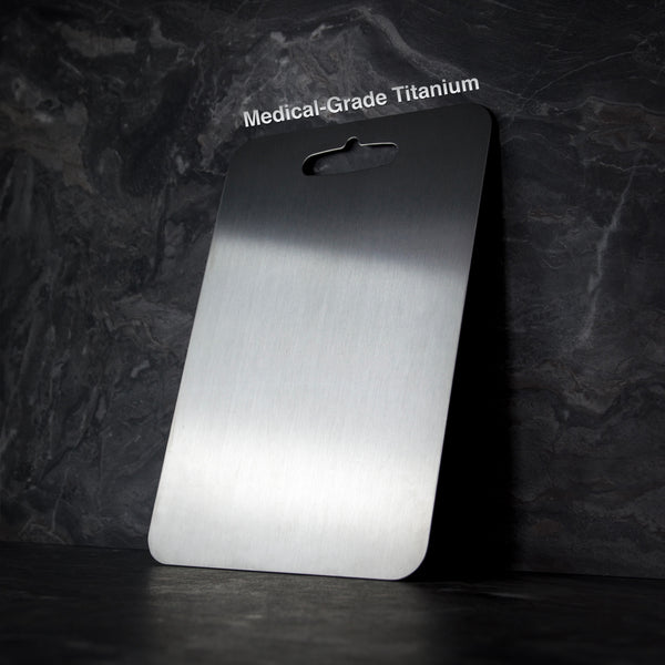 Titanium Cutting Board | Professional Non-Toxic Kitchen Surface