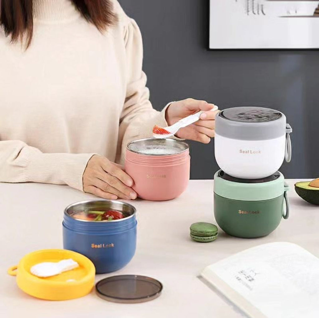 Thermal Lunch Box | Leak-Proof Stainless Steel Container