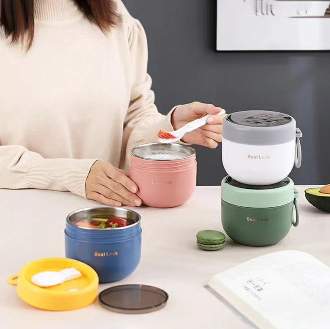 Thermal Lunch Box | Leak-Proof Stainless Steel Container