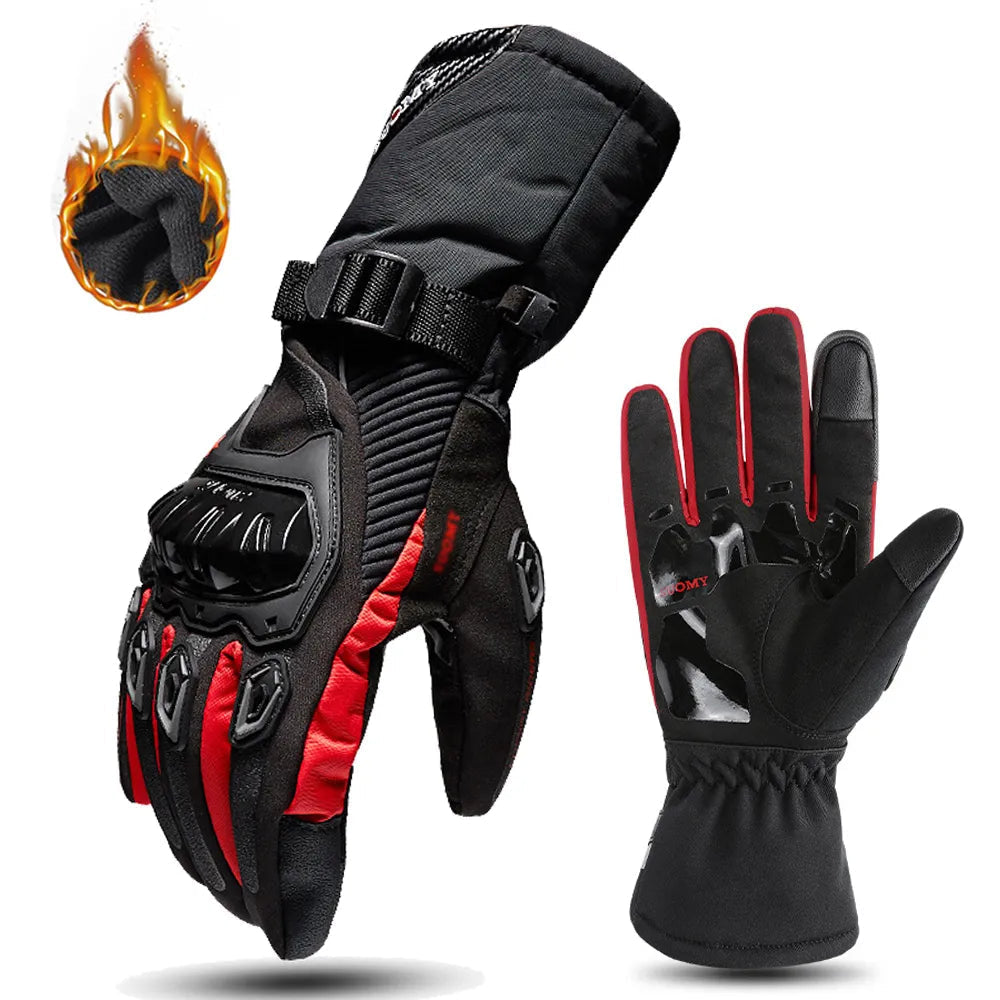 Waterproof Motorcycle Gloves | Insulated Winter Protection