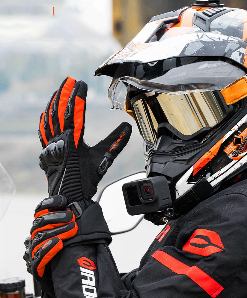 Waterproof Motorcycle Gloves | Insulated Winter Protection