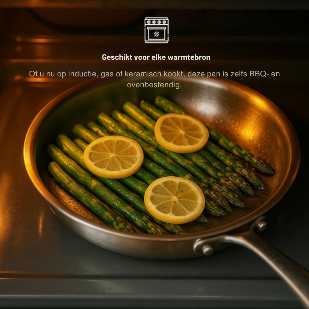Titanium Frying Pan | Hammered Non-Stick PFAS-Free Induction