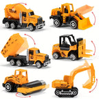 Construction Vehicle Toy Set | Interactive Play Mat And Storage Case