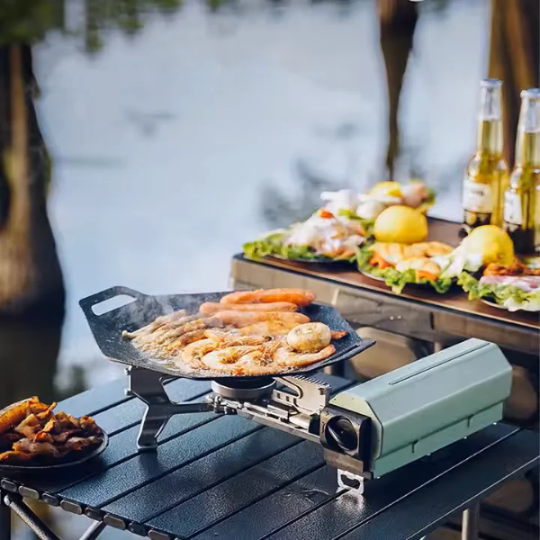 Portable Camping Gas Stove | Ultra-Lightweight Foldable Design