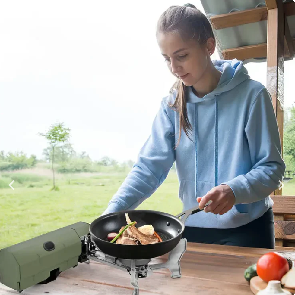 Portable Camping Gas Stove | Ultra-Lightweight Foldable Design