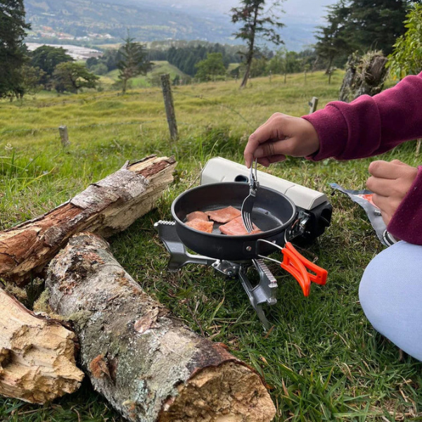 Portable Camping Gas Stove | Ultra-Lightweight Foldable Design