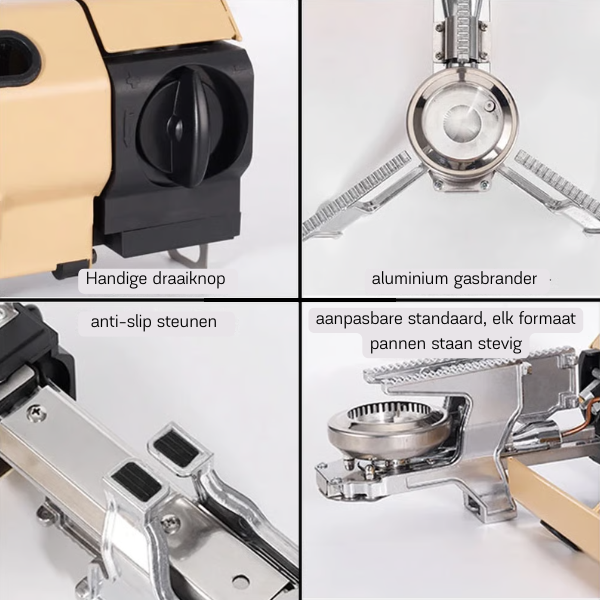 Portable Camping Gas Stove | Ultra-Lightweight Foldable Design