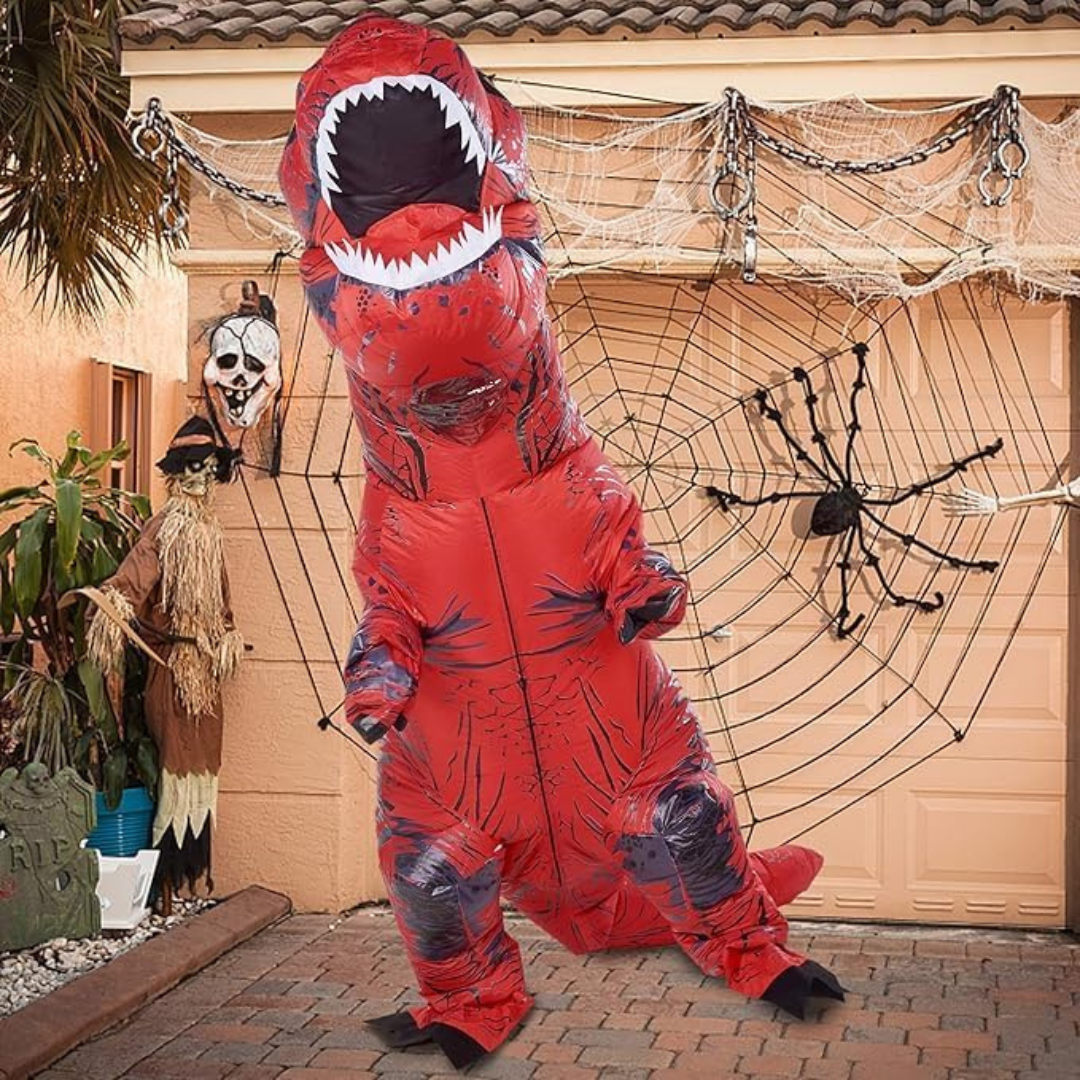 Inflatable Dinosaur Costume | T-Rex Full Body Suit