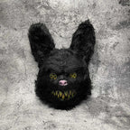 Halloween Furry Mask | Black Monster Character Design