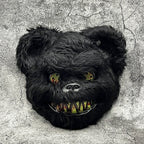 Halloween Furry Mask | Black Monster Character Design