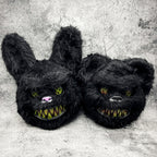 Halloween Furry Mask | Black Monster Character Design
