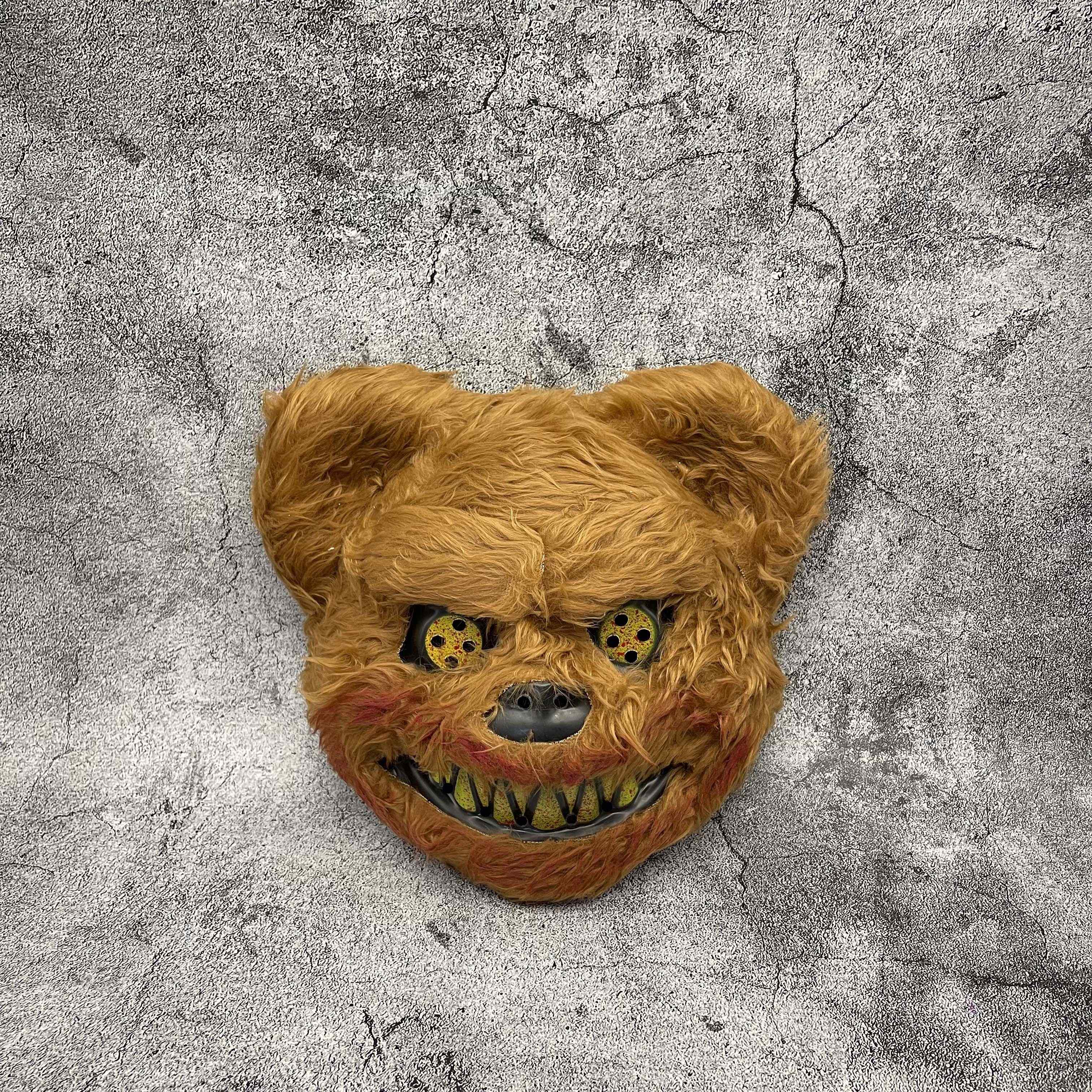 Halloween Furry Mask | Black Monster Character Design
