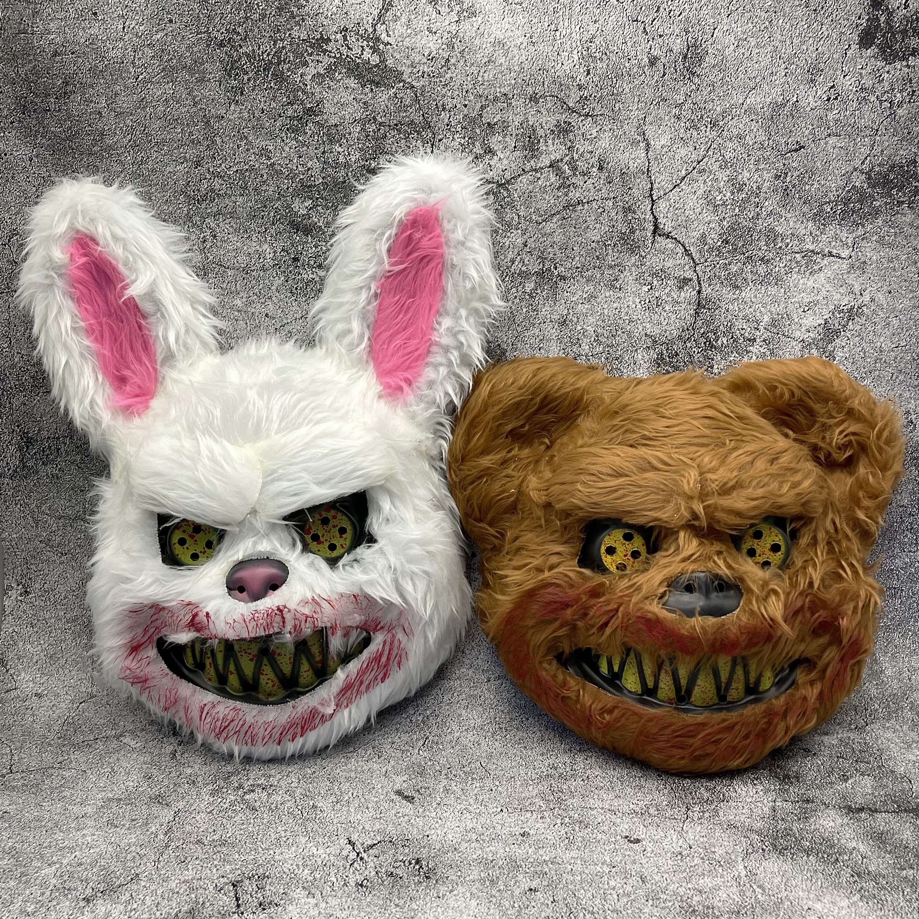Halloween Furry Mask | Black Monster Character Design