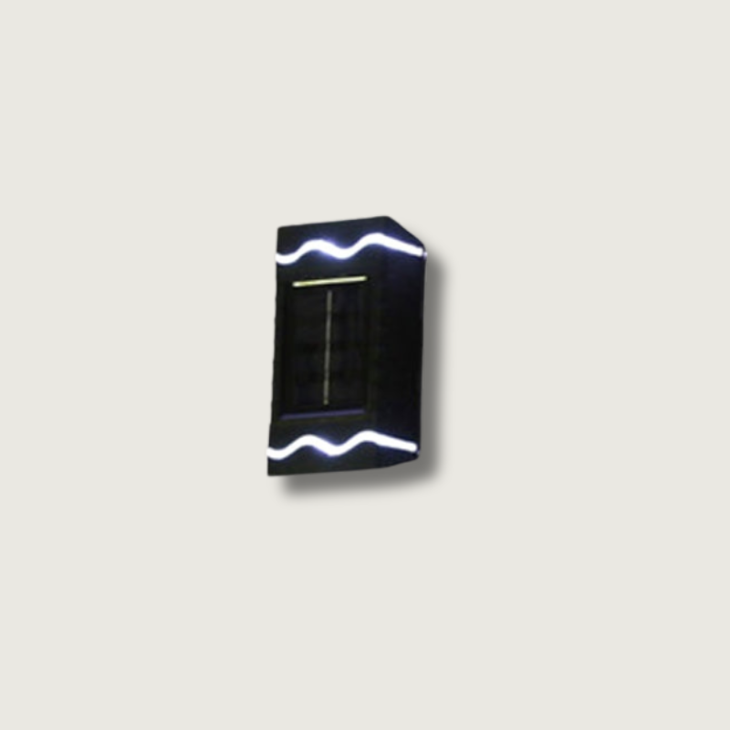 Modern Solar Wall Light | Smart LED Outdoor Lighting