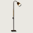 Modern LED Floor Lamp | Adjustable Metal Reading Light