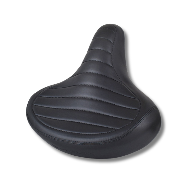 Extra Wide Bike Saddle | Shock Absorbing Dual Spring Design