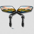 Bike Rearview Mirror | 360° Rotatable Wide-Angle Design