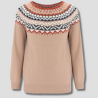 Nordic Winter Sweater | Fair Isle Yoke Pattern