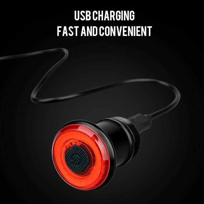 Smart Bike Tail Light | USB Rechargeable with Brake Sensor