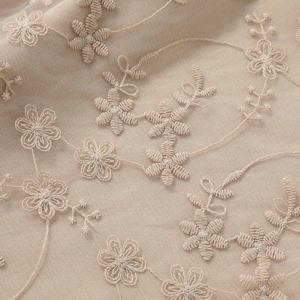 Traditional Dirndl Dress | Vintage Apricot With Lace Apron