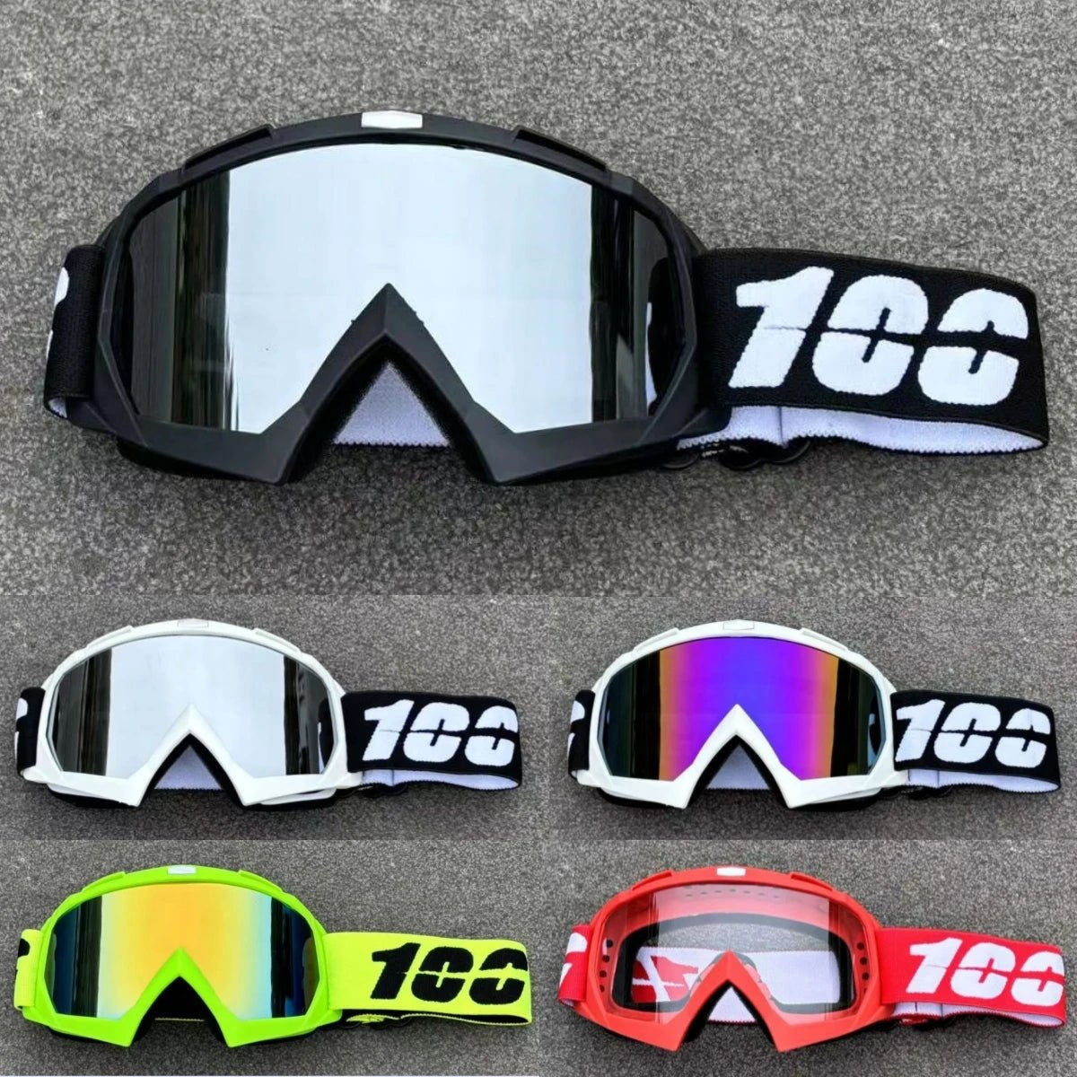 Motocross Goggles | UV400 Protection Anti-Fog Lens