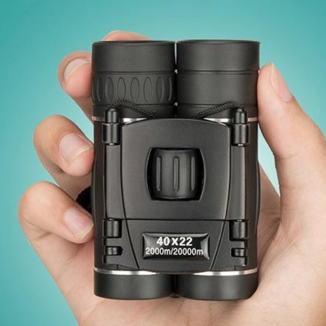 Compact Binoculars 40x22 | HD Long Range Field Viewing