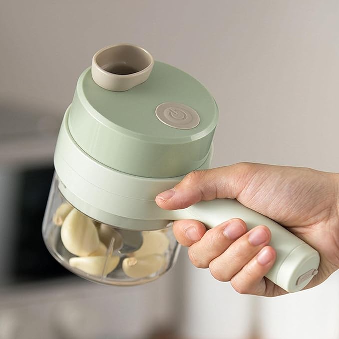 Cordless Electric Vegetable Processor | Compact Mini Food Chopper