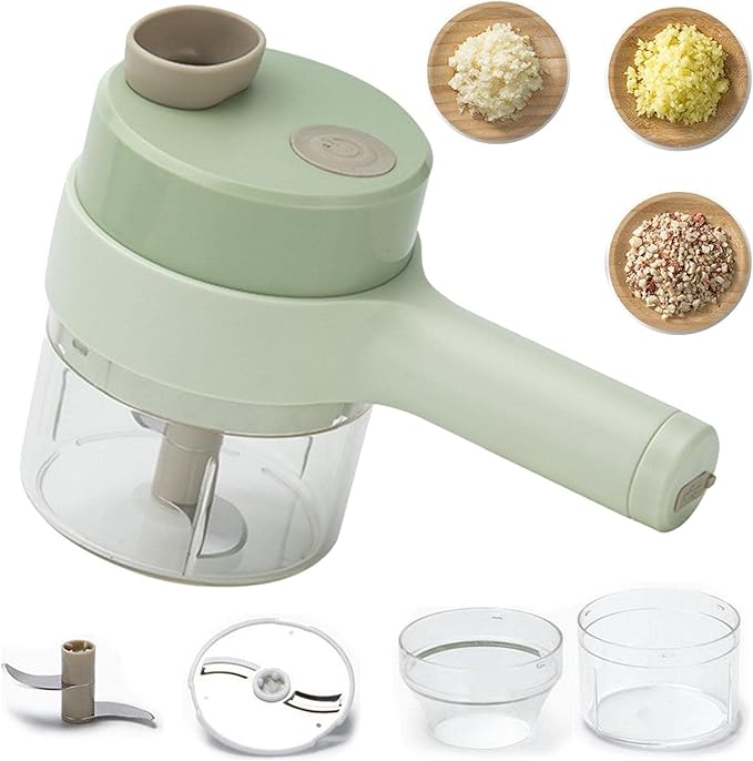 Cordless Electric Vegetable Processor | Compact Mini Food Chopper