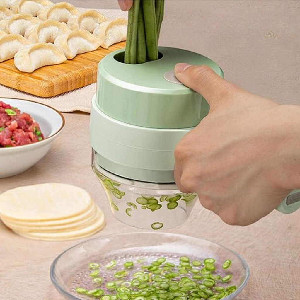 Cordless Electric Vegetable Processor | Compact Mini Food Chopper