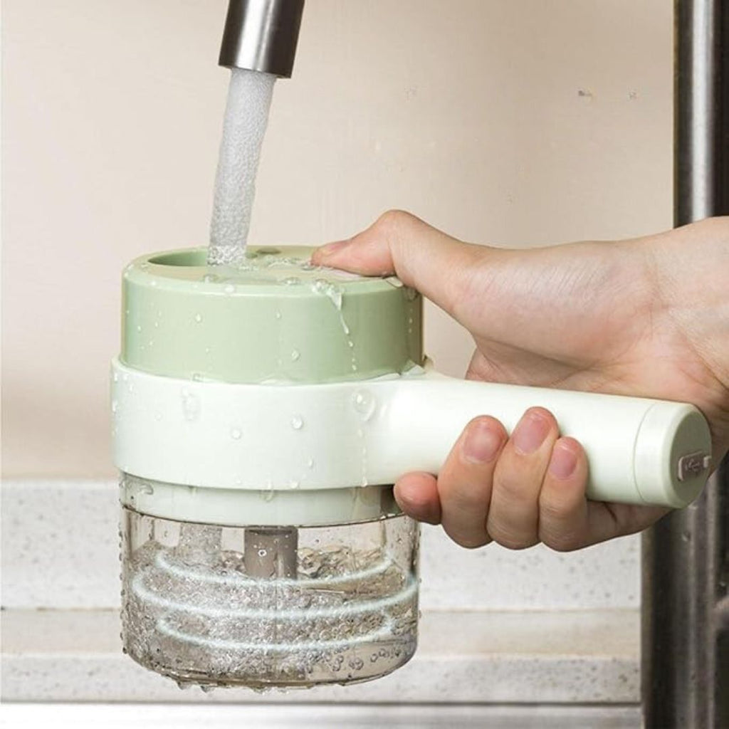 Cordless Electric Vegetable Processor | Compact Mini Food Chopper