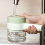 Cordless Electric Vegetable Processor | Compact Mini Food Chopper