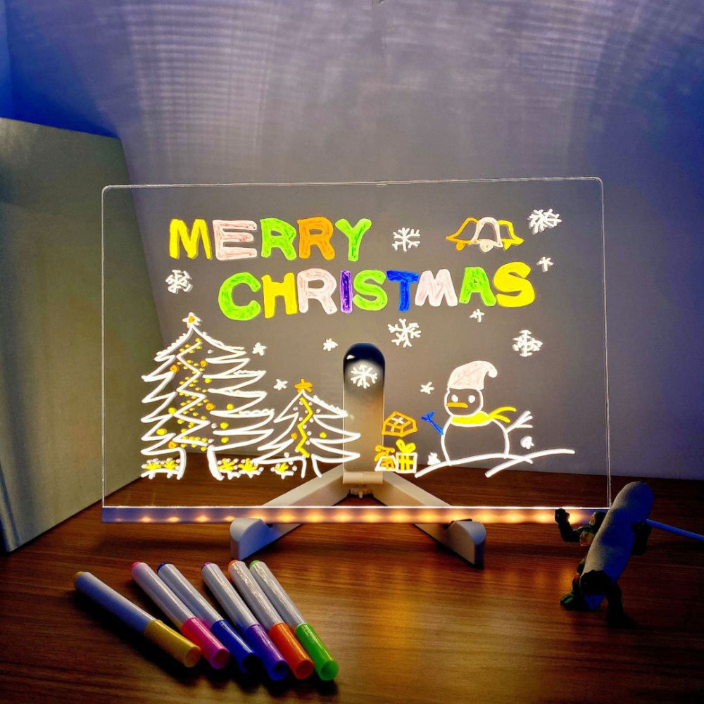 LED Drawing Board Kids | Illuminated Creative Writing Tablet
