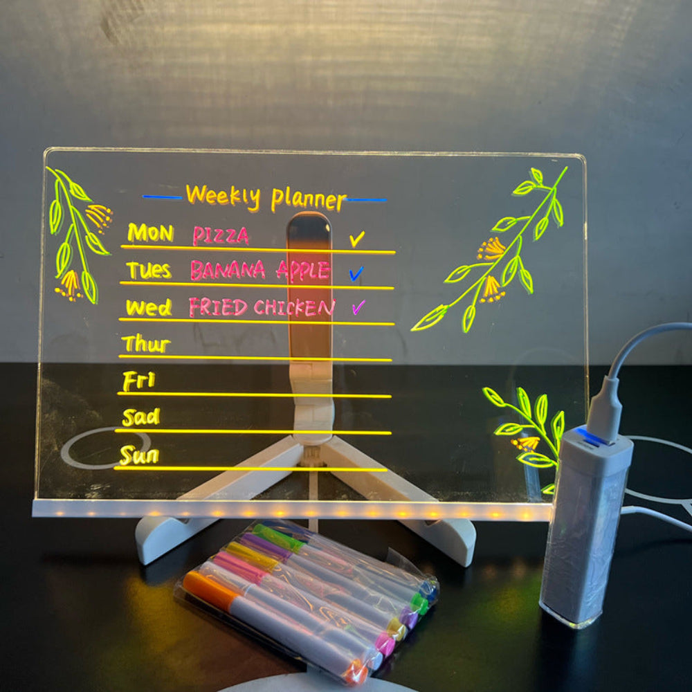 LED Drawing Board Kids | Illuminated Creative Writing Tablet