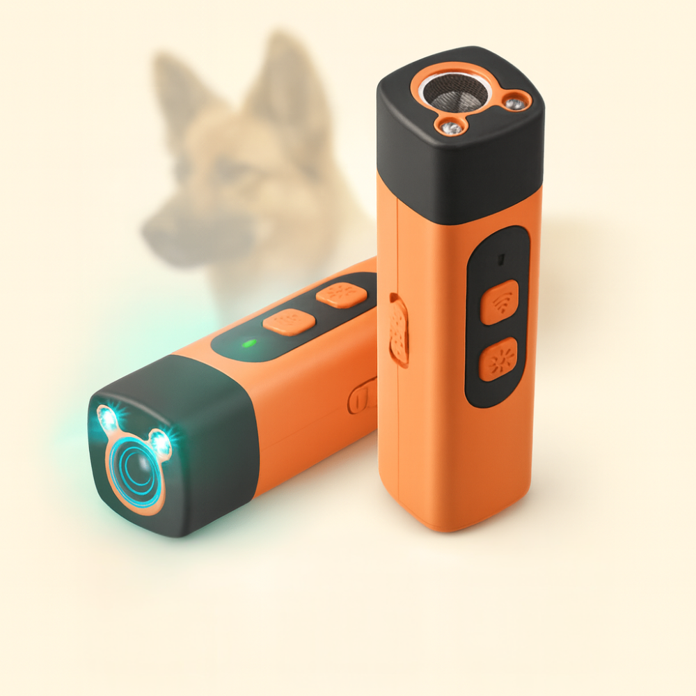 Ultrasonic Dog Trainer | Handheld Barking Control Device